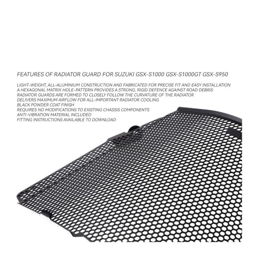 Grille de protection radiateur GSX-S1000 pour vos roadtrips et duos - 5