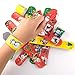 TUPARKA 45 PCS Christmas Slap Bracelets Slap Wrist Bands with Santa Claus Snowman Christmas Tree Patterns for Kids Christmas Party Bag Fillers Favours Holiday Goodie Bag Little Toys (45 Pcs)