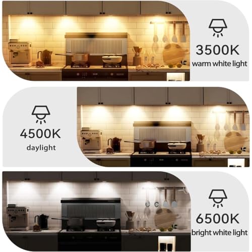 Image of Smart Motion Sensor Cabinet Light, LED Wardrobe Lamp with PIR Sensor, USB Under Cabinet Lighting, Adjustable Color Modes, Stick-On Aluminum Lamp for Kitchen, Closet, Stairs, Hallway