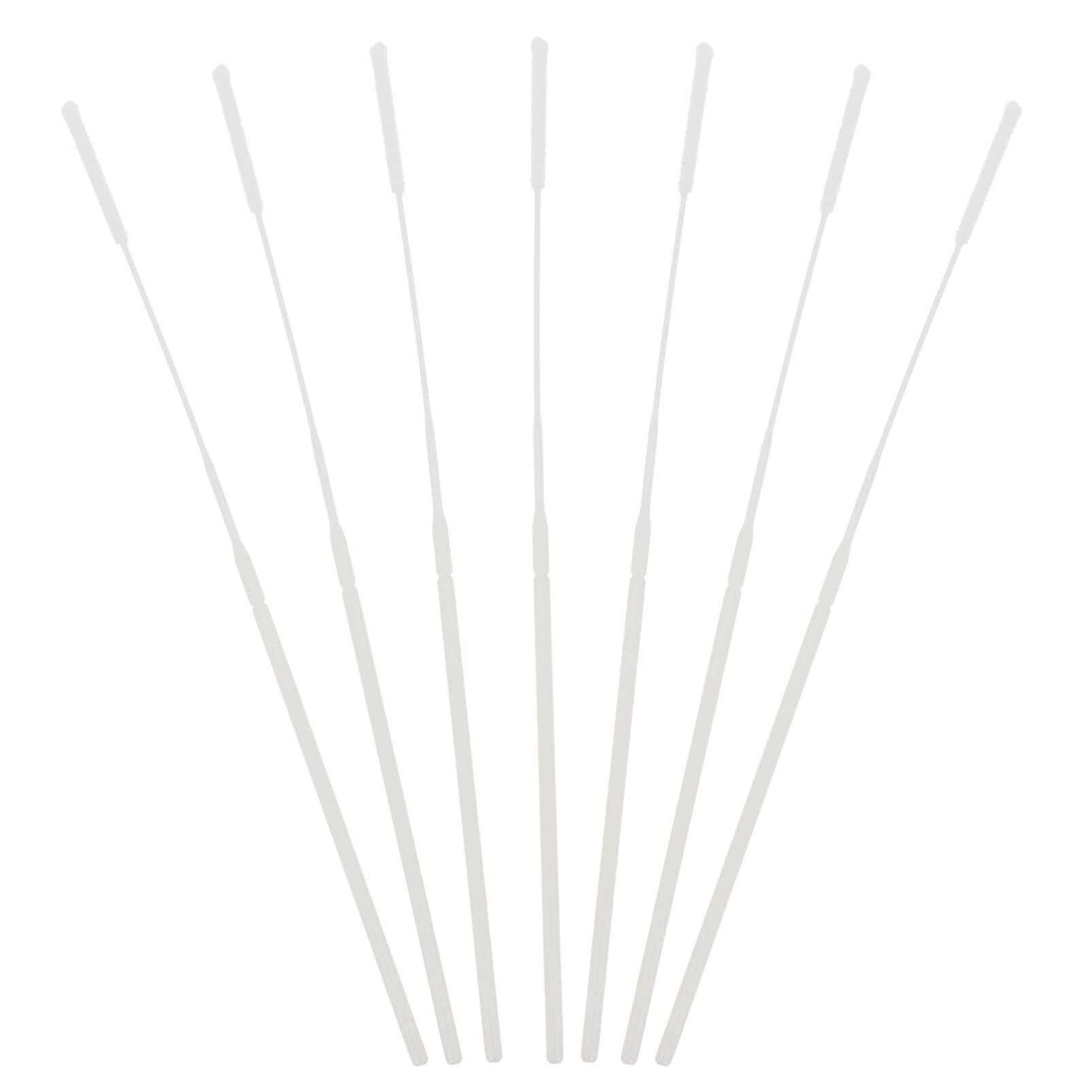 ULTECHNOVO 20Pcs Nylon Tipped Swabs Flocking Breakable Disposable Nasal Swabs for Oropharyngeal Sample
