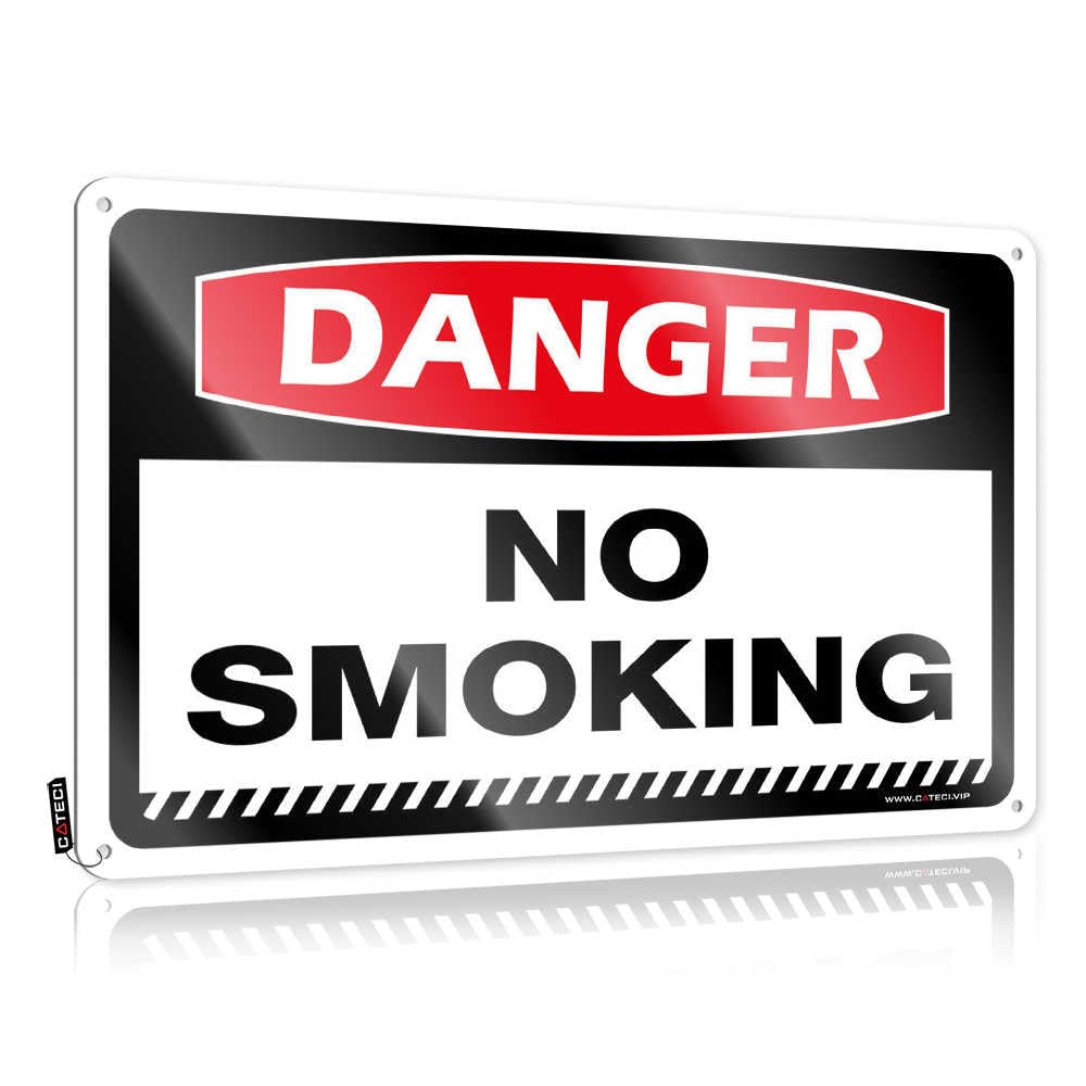 Fzfn Boys Colour Matal Sign Indie Core Home Decor - Danger No Smoking Nice Rustic Style Artwork For Retirement(30X40cm)