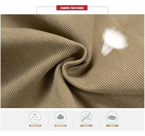 Men's Y2K Summer Jeans, Khaki Wide Leg Trousers, American Street Style, Casual Loose Fit4