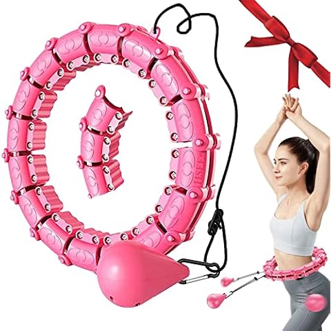 HSEE Weighted Hula Hoop for Fitness Cover