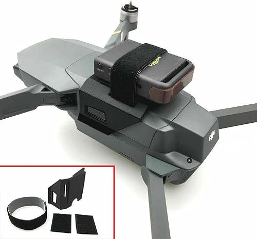 Miniatura 2 de MOOKEENONE 1 juego de soporte fijo para dron GPS Tracker para dron DJI Mavic Pro