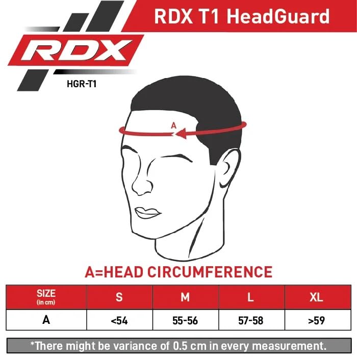 RDX Caschetto da Boxe IBA Approved in Vera Pelle, Casco Protettivo | Per Arti Marziali e Allenamento Boxe, Imbottitura IMF Casco Sport da Combattimento per Kickboxing e Sparring MMA
