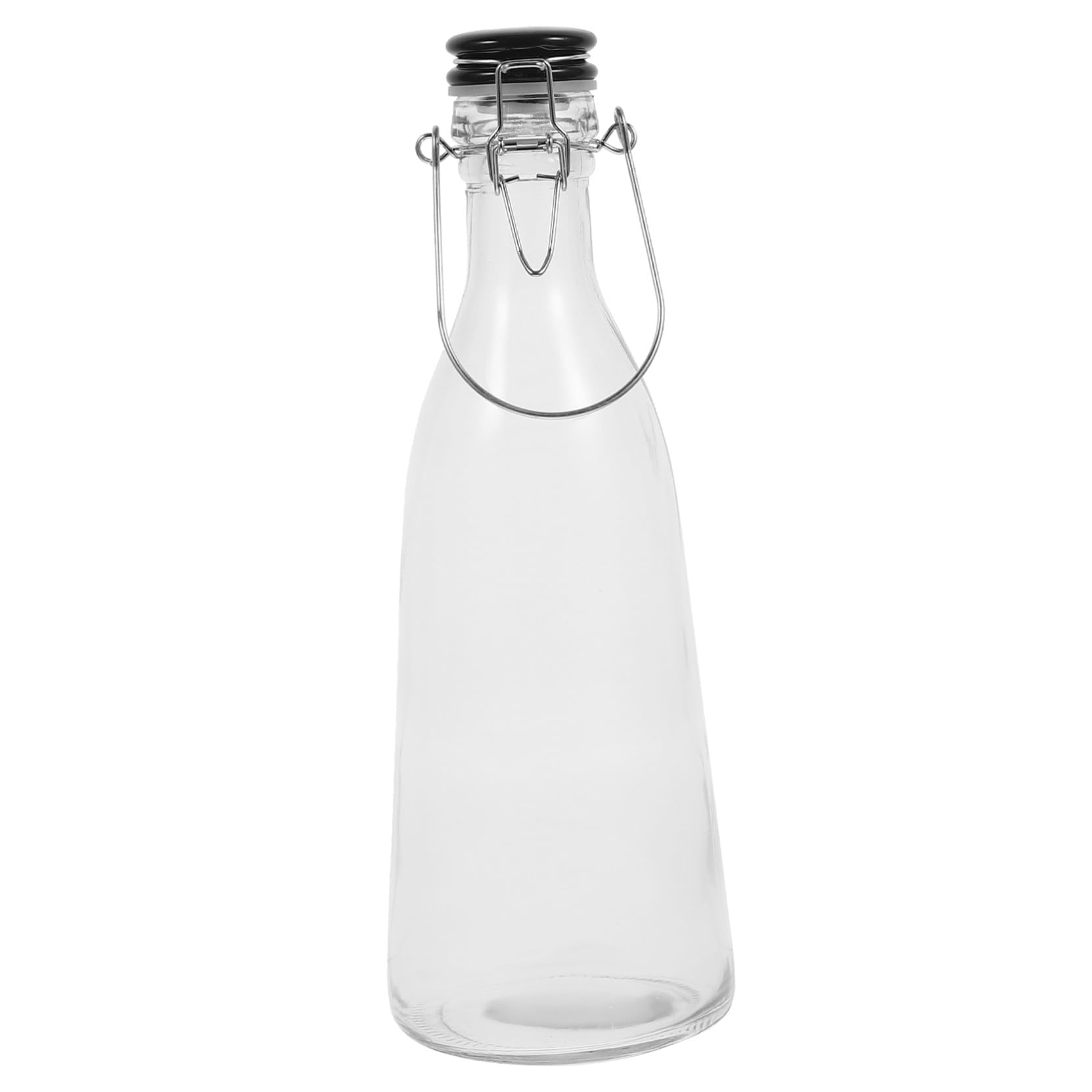 Hervidor de vinagre de cocina y botella de vidrio multiusos transparente