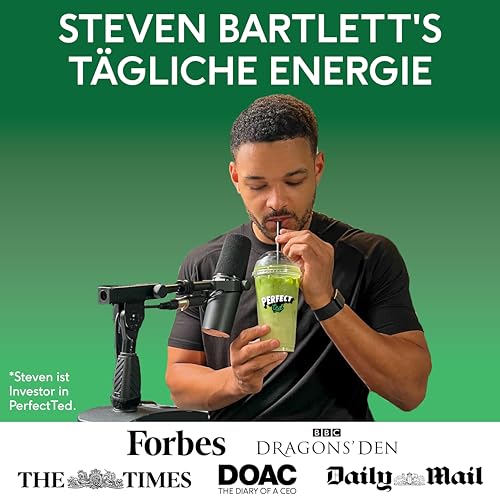 Perfect Ted Matcha Pulver | Sommerbeere 75g | Zeremonielle Qualität | Japanischer Herkunft | Matcha Tee Pulver (30 Portionen)