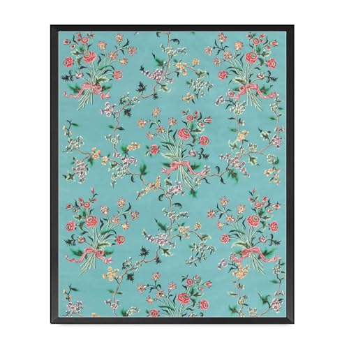 SENLYCH Canvas Painting Poster and Print Length of Painted Silk