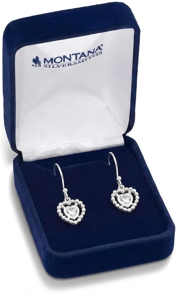 Montana Silversmiths Western Lifestyle Heart Earrings