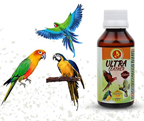 Image of Pet Care International (PCI) Bird Supplement Ultra Feather || Provide Healthy Feather for Healthy Bird Wings || (100ML, Ultra Feather)