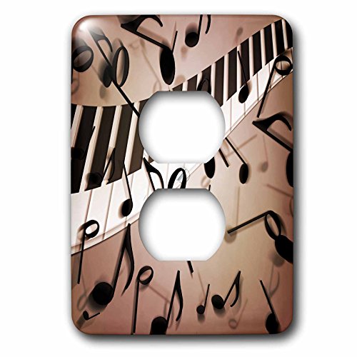 Plaque de prise notes de musique pour décorer un studio de piano - 3