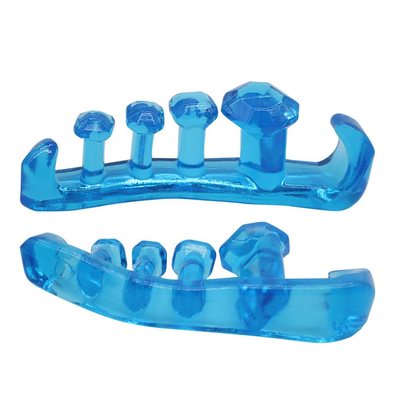 Silicone Toe Separators, Toe Spacers for Bunion Relief, Hammer Toe & Foot Pain, Comfort Toe Stretchers for Women & Men