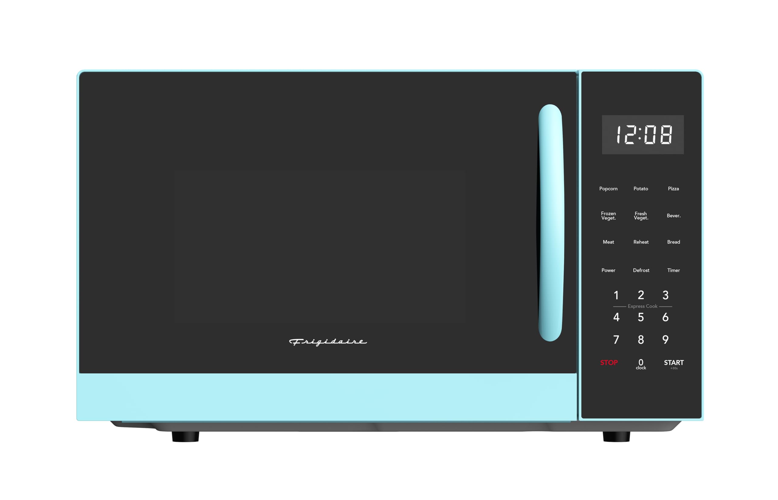 FRIGIDAIRE Kuchenka mikrofalowa z dużym wyświetlaczem, niebieski