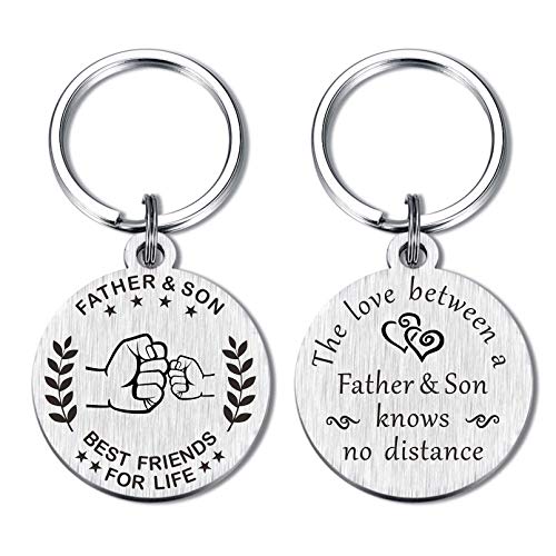 MXRSDF Father Son Keychain - Dad & Son Gifts