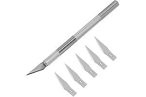 Color You Scalpel-Precision Knife: Stainless Steel Hobby Knife for Intricate Cuts