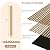 PolarcoForgeco 4 Particle Board Acoustic Panels for Wall and Ceiling - 3D Grooved Sound Absorbing Panel with Wood Finish - Included Nails