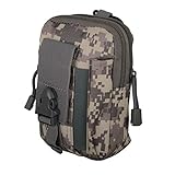 Wolfteeth Multilayer Classic ACU Camouflage Vape Travel Carry Waist Bag Storage Case for Electronic Cigarette Box Mod Vape Pen E-Liquid Atomizer Tank Nicotine Free(Case Only)123005