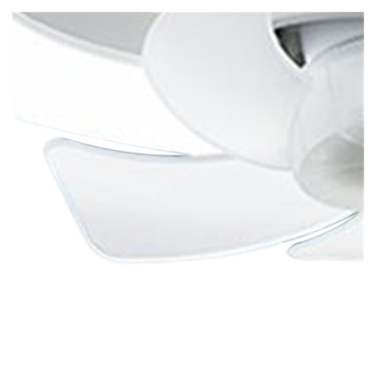 Luz de ventilador techo 30/48/60W, refrigeración 3 velocidades, luz, Control remoto, portalámparas E27, lámpara eléctrico regulable RefrigeracióN Silenciosa(48W No Wire)