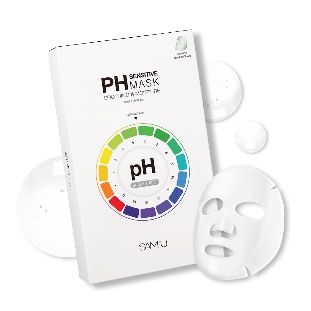 SAM'U PH Sensitive Mask | Hydrating Face Masks Skincare w