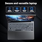 Gaming Laptop | 16 Inch FHD Display (1920 x 1200) | 12th N100 Laptop Computer | 16GB RAM 512GB SSD | Supports 180 Angle Opening | Bluetooth | Backlit Keyboard | Windows 11 Pro. - Image 5