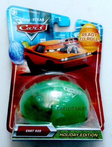 Disney / Pixar CARS Movie 155 Die Cast Car 2010 Holiday Special Easter Egg Snot Rod