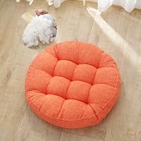 Cuscino Da Meditazione Rotondo - Imbottito In Kapok, 30x30 Cm, Per Yoga E Seduta A Terra - Foto 11