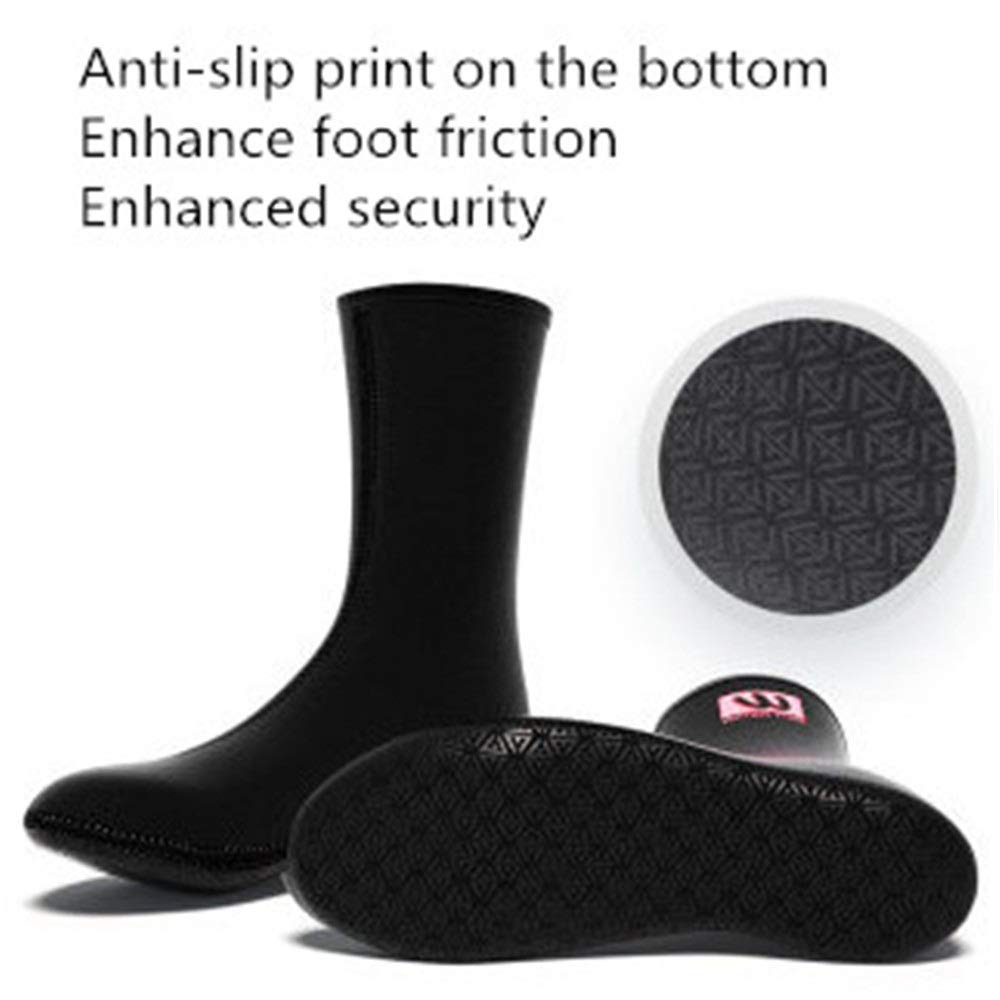 Tauchsocken Tauchsocken lang Röhrchen kostenlos Taucher nicht rutscherner Schuhe Strand für Schnorcheln Schwimmen Surfen