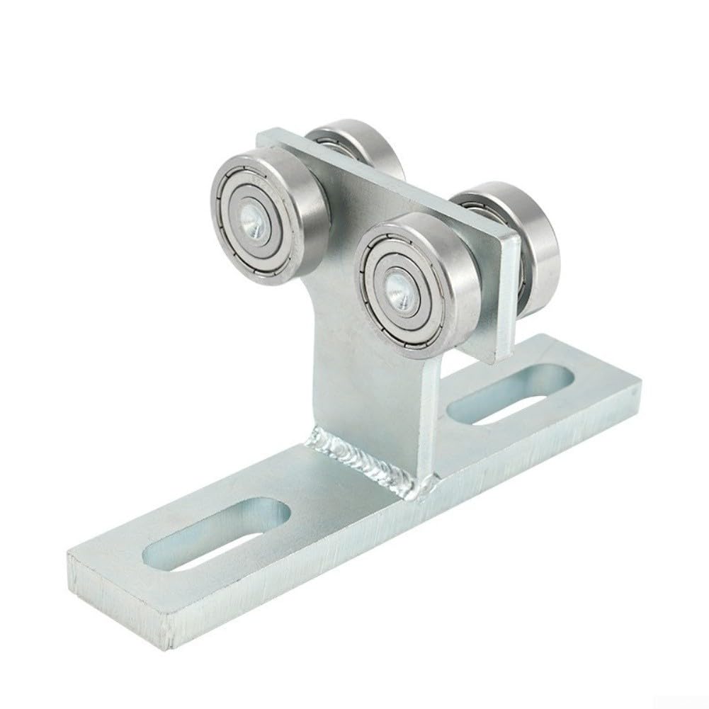 Polea Giratoria para acero 1800lbs para Vía Deslizante Industrial Gimnasio para carga Pesada 15x5x6cm(T-shaped)