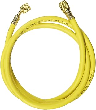 AC Refrigerant Hose, 60 Inch 800 PSI Working Pressure Tube with 1/4 SAE Flare, HVAC Charging Hose for Air Condition System, Manifold Gauge Hoses for R134A, R410A and R22