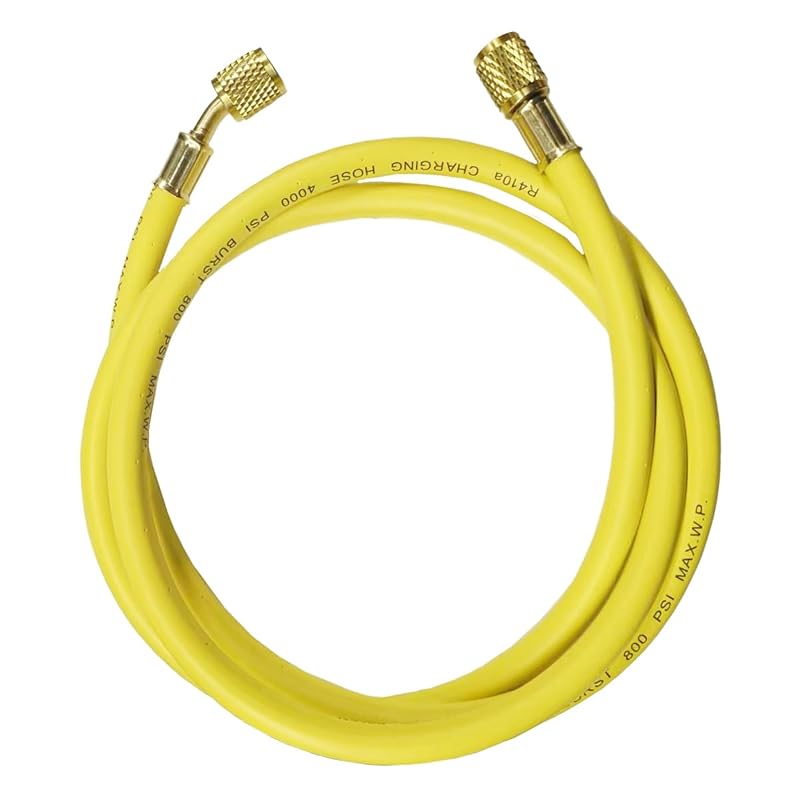Mangueira para Recarga de Refrigerante de Ar-Condicionado BDZMC, 1/4 SAE, 1,52 m, 800 psi