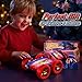 360°Flip Rc Cars Toys with Glowing Hero Eyes & Legs, 2.4GHz Drift Stunt Remote Control Car, 4WD & Double-Sided Race Car, Birthday Gifts Toys for 3 4 5 6 7 8 9 10 11+ Year Old Boys Age 3-4 4-6 6-8 8-12