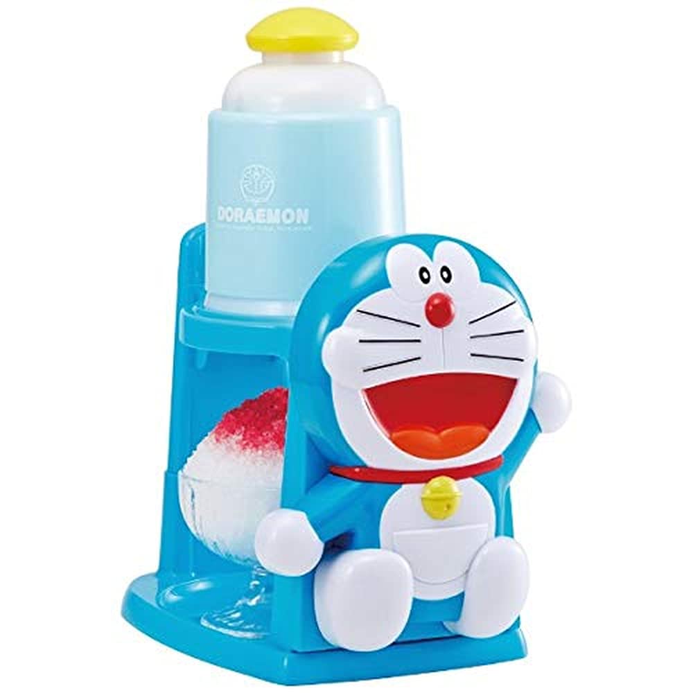 ドウシシャ(DOSHISHA) ドウシシャ かき氷器 電動 ドラえもん バラ氷対応