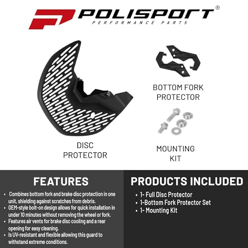 MX DISC+FORK PRO CRF BK pour rouler sur terrain de motocross