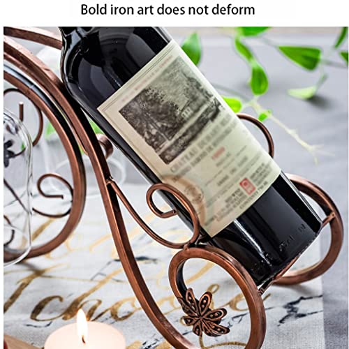 Soporte rústico para 1 botella y 2 vasos de vino miniatura 6
