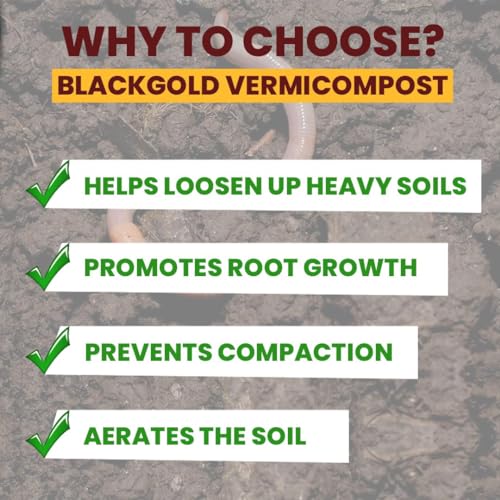 Image of SJ ORGANICS COMBOPACK BLACK GOLD VERMICOMPOST 1KG AND VERMIWASH 900ML I KECHUA KHAAD & VERMIWASHI LABORATORY TESTED GOVT LICENSED BIOFERTILLIZER POWDER & VERMIWASHI