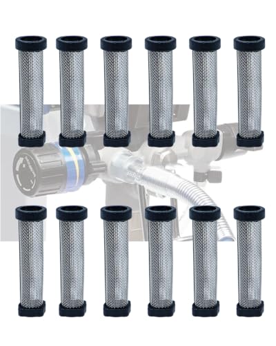 LUCKXUANYUAN 12-Pack 288747 40-Mesh Manifold Filters, Paint Sprayer Replacement Parts Compatible with Graco Magnum X5, X7, XR5, XR7, XR9, ProX7, ProX9, ProX17, ProX19, ProX21