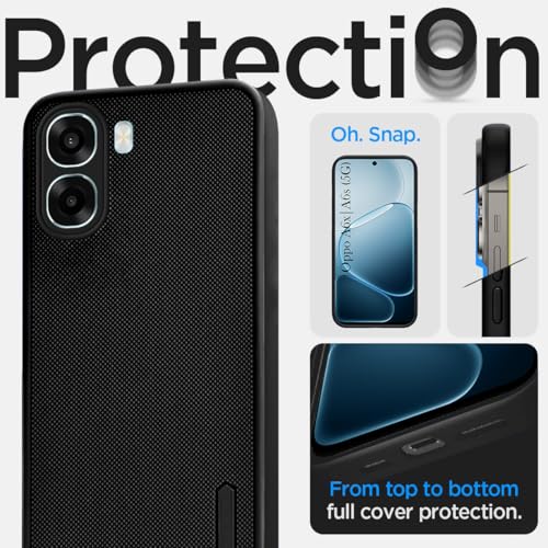 Image of Jkobi Rubberised Back Case Cover for Oppo A6X | Oppo A6S (Textured Grip Design | Micro-Fiber Cloth Inside | Slim and Light Weight | Soft Touch and Feel)