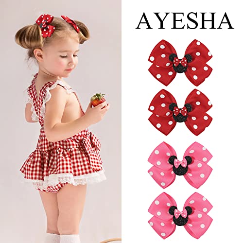 Ayesha Mouse Ears Hair Clips thumb #2