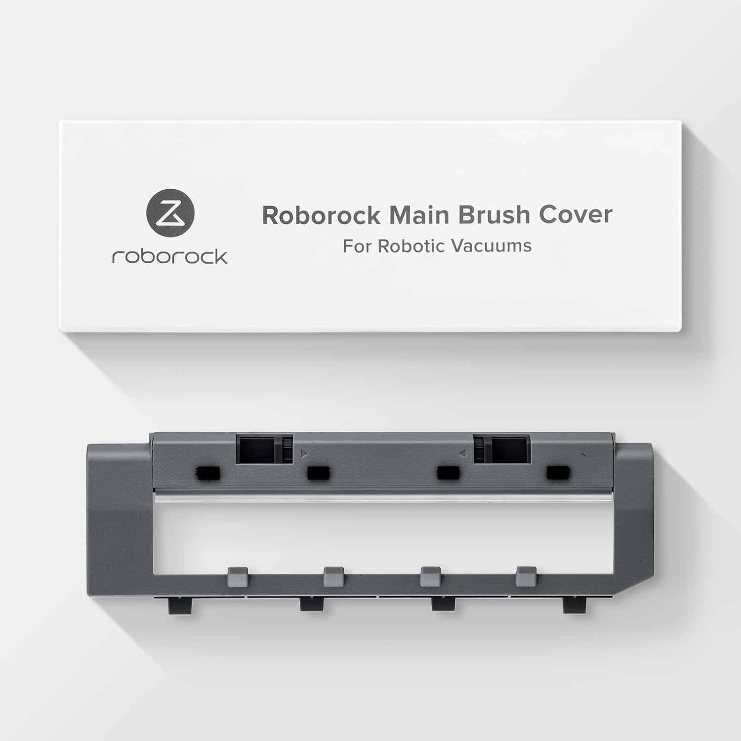 roborock QV 35S Robot Vacuum and Mop with Rubber Main Brush Cover Replacement