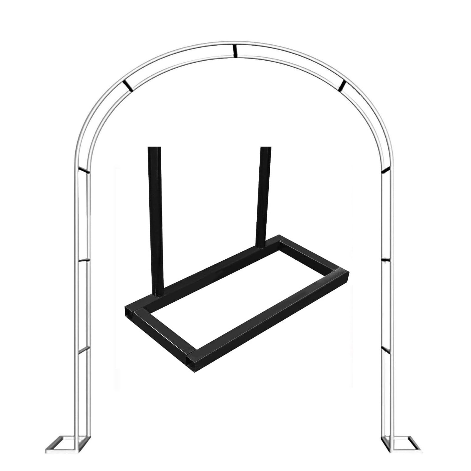 Arche de jardin en métal pour plantes grimpantes et roses Lar H220