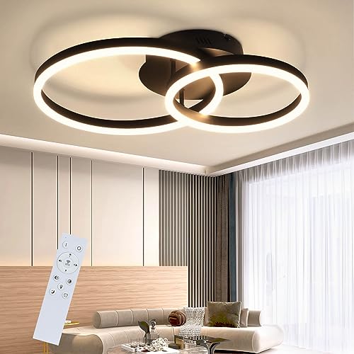 ZMH Deckenleuchte Schlafzimmer Deckenlampe LED dimmbar: 59cm...