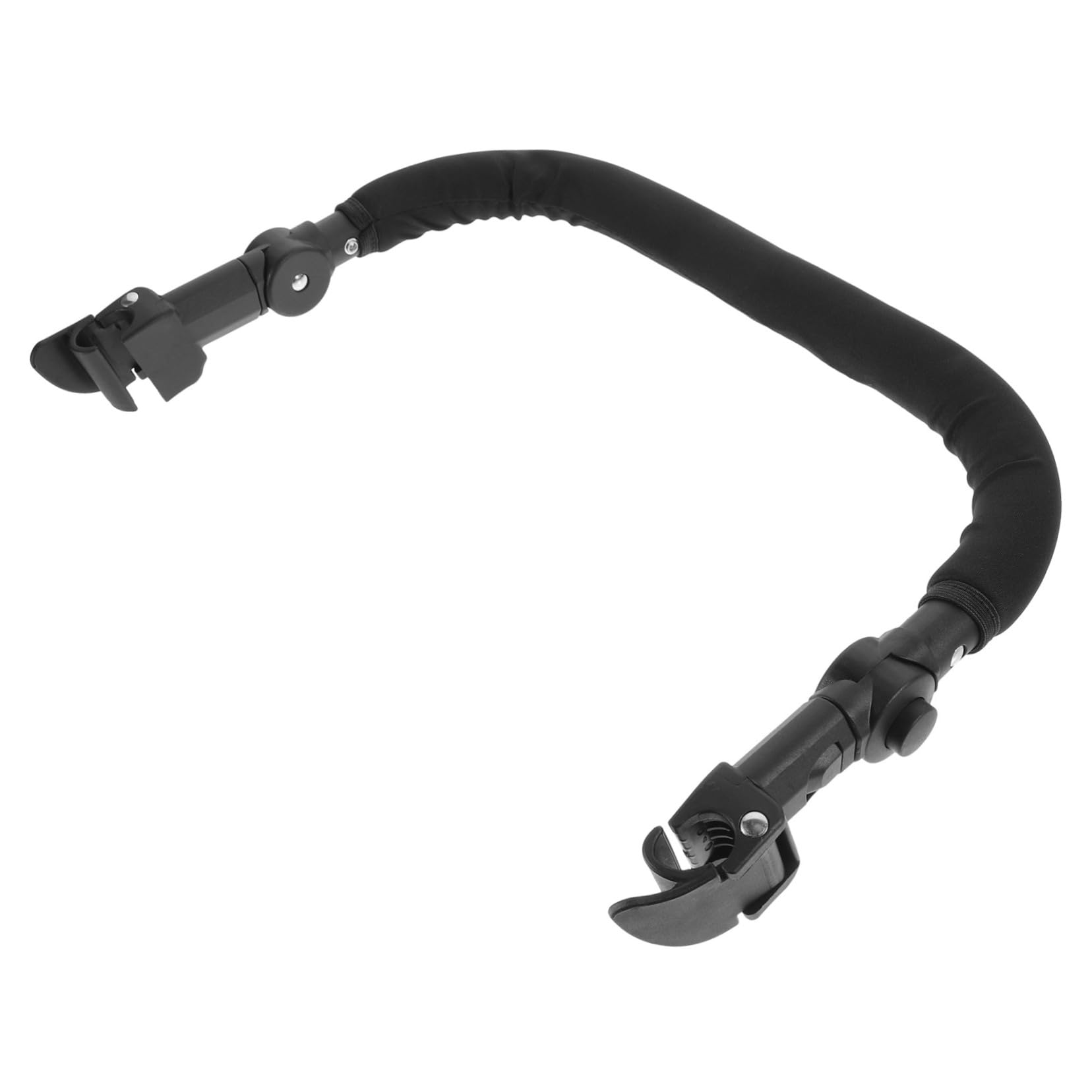 Extensor de Asa para Cochecito de Niño Negro de Plástico y Esponja | Diferentes Tipos de Sillita y Carrito, Instalación Sencilla, Uso Cómodo, Repuesto Práctico Estilo Aleatorio