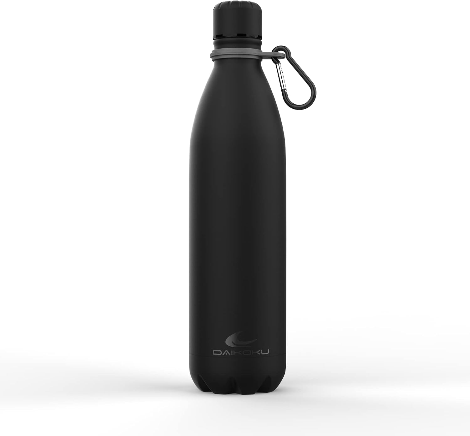 Daikoku Stainless Steel Bottle + Adjustable Strap + Carabiner, BPA Free Double Walled Thermos, Reusable Water Bottle - Image 4