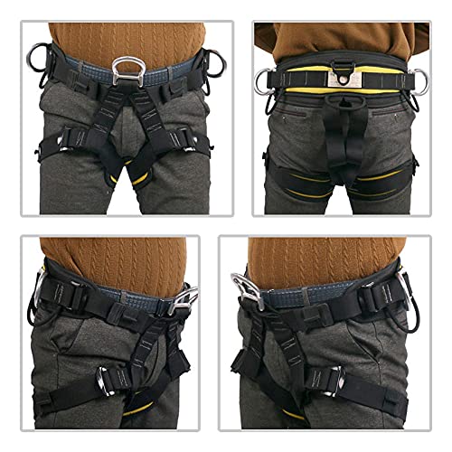 Kits de arnês de segurança, proteção pessoal contra quedas, kit de arnês de segurança de meio corpo