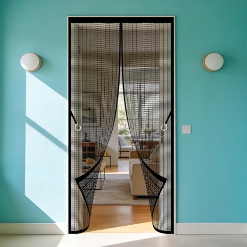 �}�O�l�b�g���Ԍ� ���֖Ԍ� 94 x 230 cm �����ŕ܂�É��o����y�X�ȈՂ��݃J�[�e�����������悯�J�[�e�������΍􊷋C�A�p�g�x���_�T�b�V�h�A������J���ɓK�p, �u���b�N