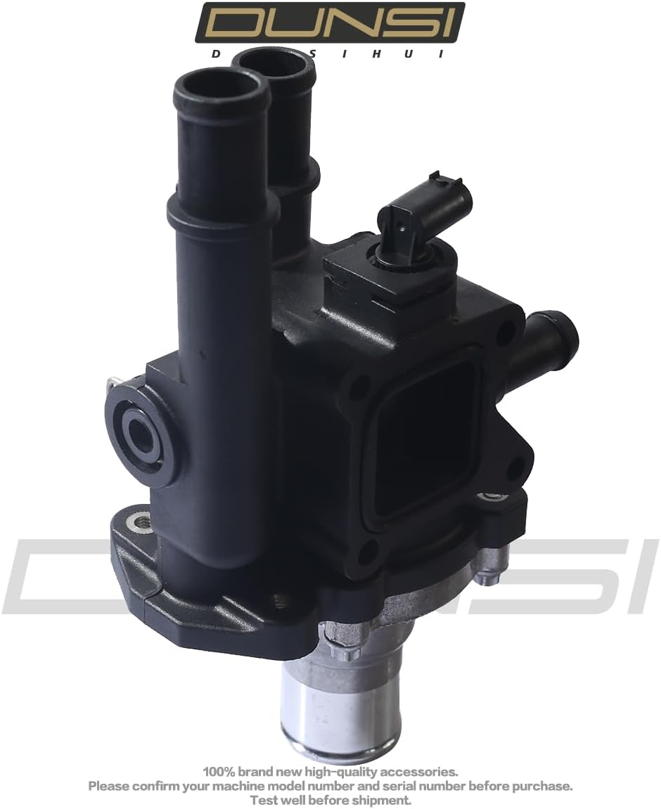 DUNSIHUI Thermostat Housing Assembly Engine Coolant Thermostat for Aveo 2009-2011 for Aveo5 2009-2011 for G3 2009 for G3 Wave 2009 Thermostat Housing Assembly 25189437