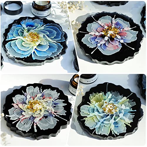 Let'S Resin E4-YXBD-K Geode Resin Coaster Molds thumb #3