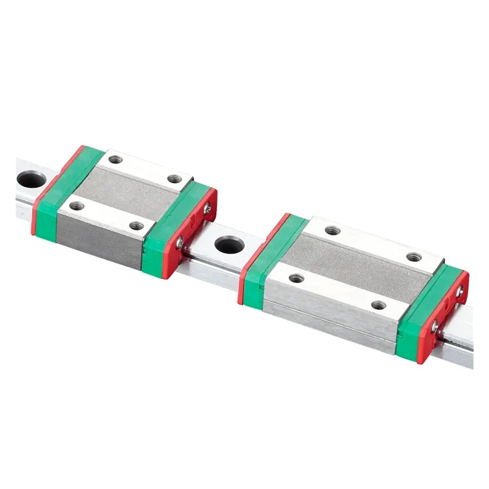 Guide linéaire MGN9 MGN12 Bloc de 100 mm à 1000 mm Chariot de rail CNC Pièce pour imprimante 3D Roulements miniatures pour fraiseuse à rail linéaire (9C, 500 mm)