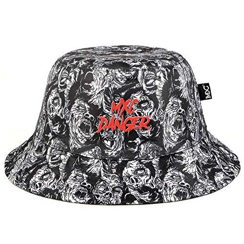 Chapéu Bucket Hat MXC BRASIL Original Zombies Tamanho:Único;Cor:Preto