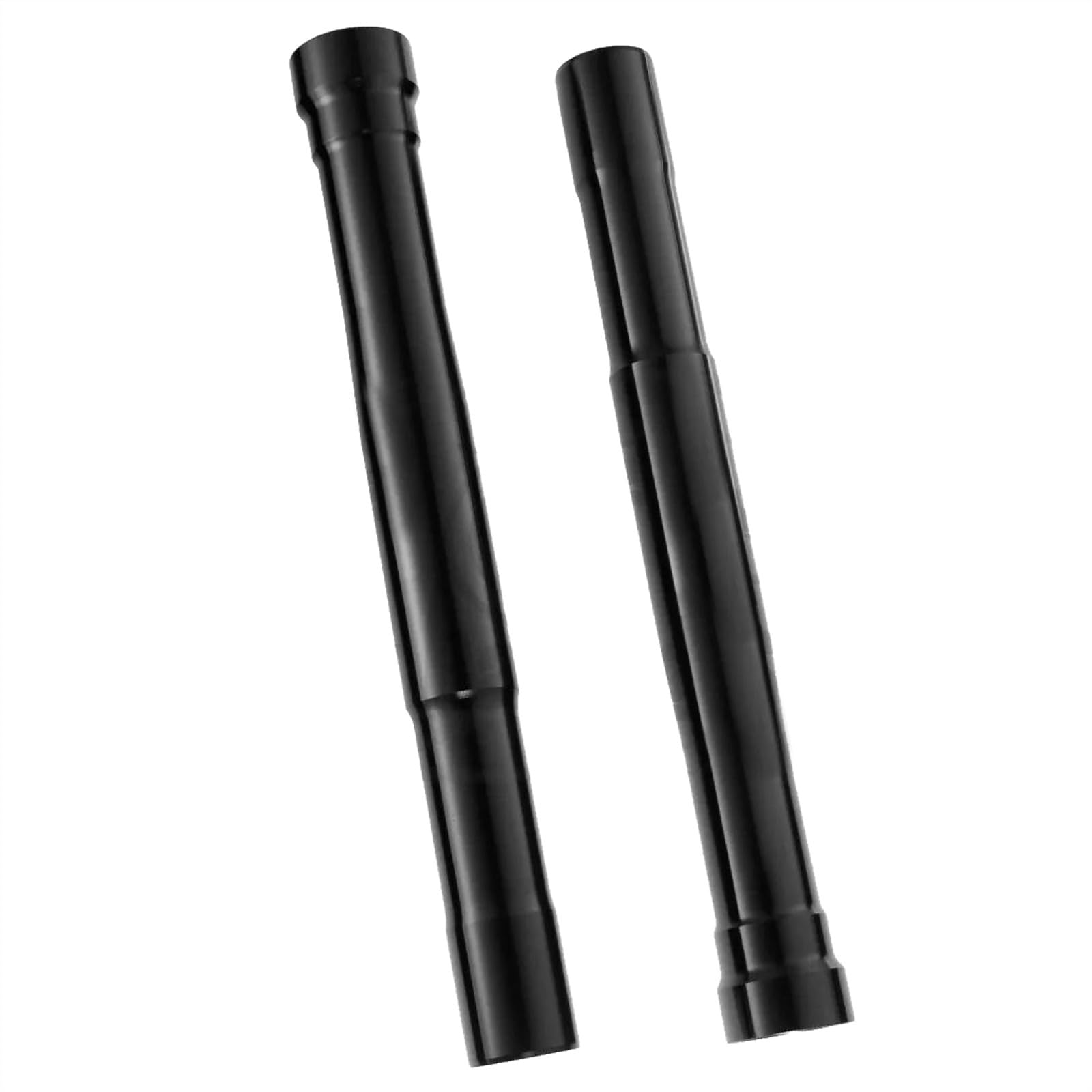 Woodey One Color Front Fork Outer Tubes Black Pipes Pair For Kawasaki Z750r Zr750 2011-2012 474Mm 44008-0048-499